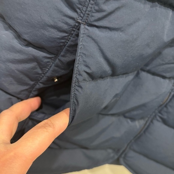 Lululemon USAG Goose Down Puffer Vest Full Zip Navy Blue Women’s Size 6 - Picture 5 of 14